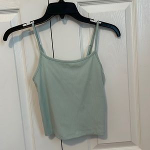 american eagle ribbed tank, size small
